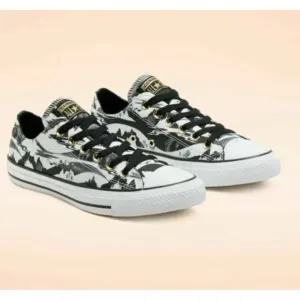 Converse X Disney Chuck Taylor Sneakers Women 11/Men 9 Frozen 2 Enchanted Forest