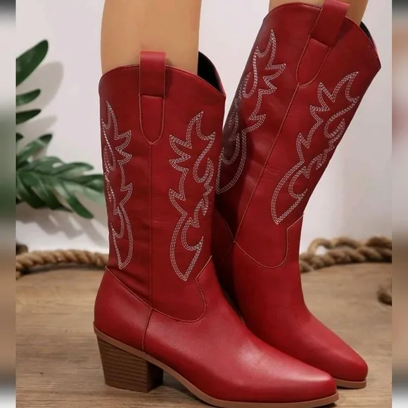 COPY - 20Vintage Embroidered Western Cowboy Boots