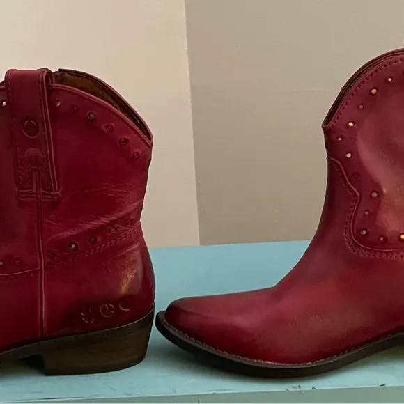 COPY - 🛍️2XHP🛍️ NIB LUCKY BRAND Red Western Boots