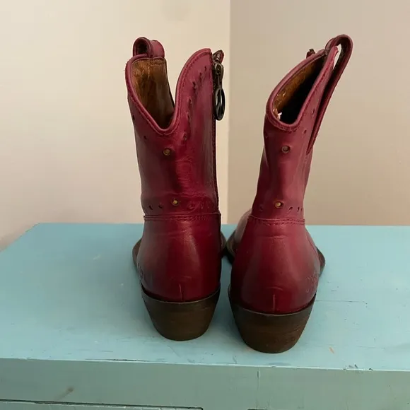 COPY - 🛍️2XHP🛍️ NIB LUCKY BRAND Red Western Boots