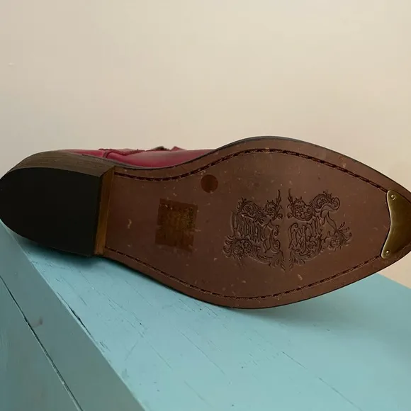 COPY - 🛍️2XHP🛍️ NIB LUCKY BRAND Red Western Boots