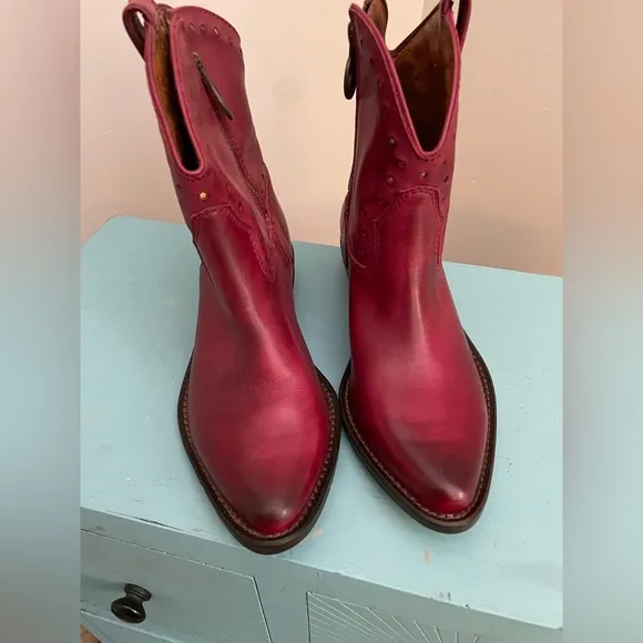 COPY - 🛍️2XHP🛍️ NIB LUCKY BRAND Red Western Boots
