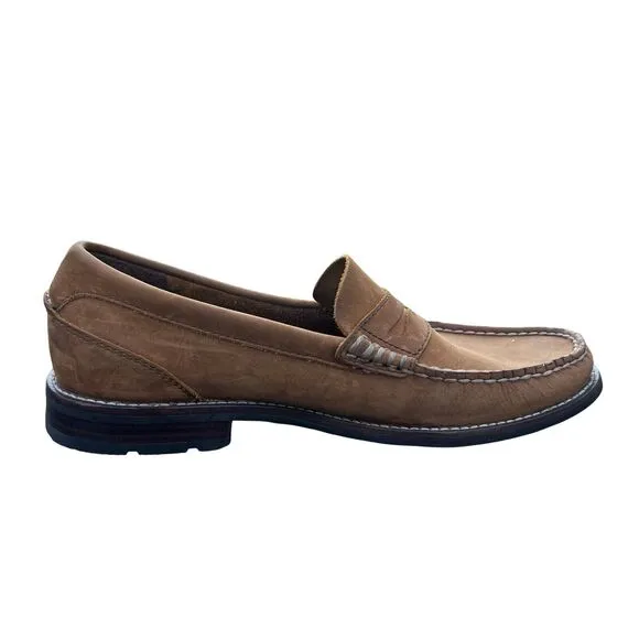 COPY - Sperry Top Sider Mens Size 8.5 M Gold Cup Brown Penny Loafer Shoes Colle…