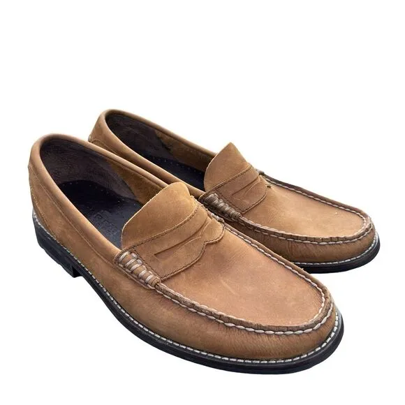 COPY - Sperry Top Sider Mens Size 8.5 M Gold Cup Brown Penny Loafer Shoes Colle…