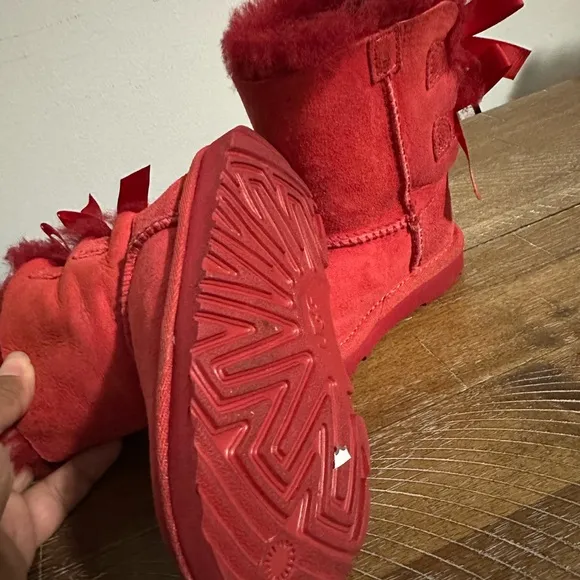 Cozy Red Kids Boots