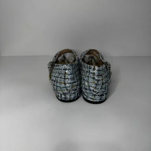 C.Paravano Women's Round Toe Ballet Flats with Strap Size 7