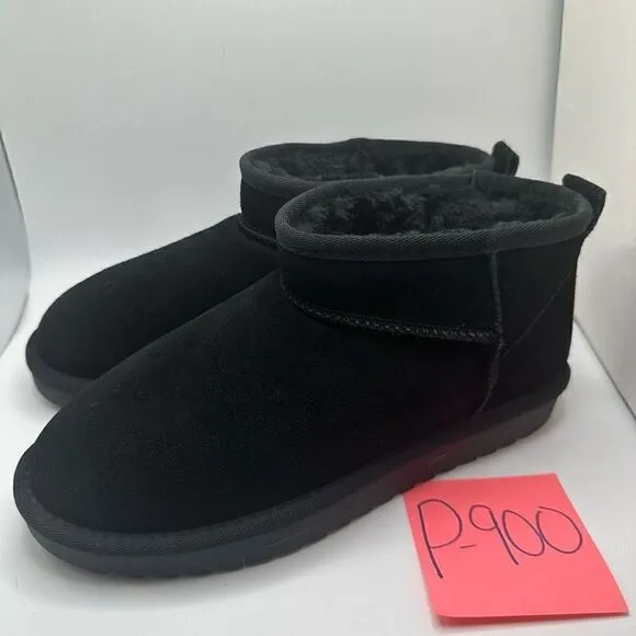 CUSHIONAIRE Women's pull on boot 9 BLACK