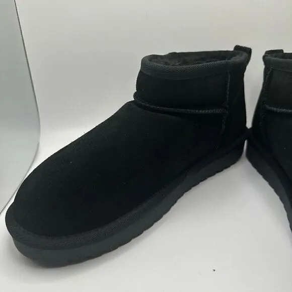 CUSHIONAIRE Women's pull on boot 9 BLACK