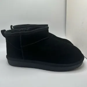 CUSHIONAIRE Women's pull on boot 9 BLACK
