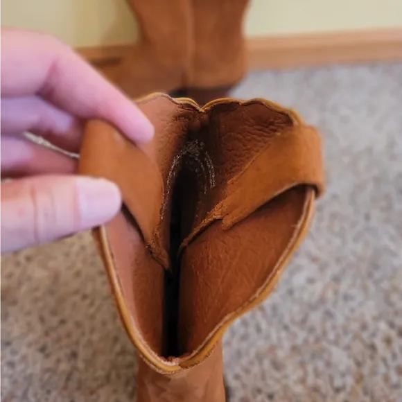 Dan Post Boots Women’s Size 9 Cowboy Western Leather Suede Brown Country Rustic
