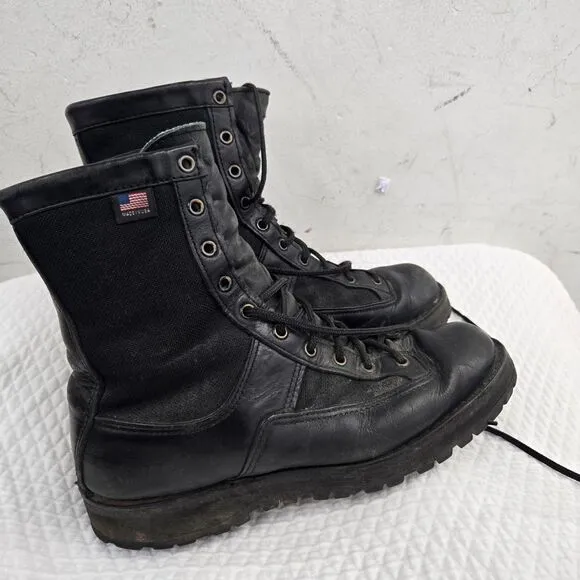 Danner Men's UNIS ACADIA 8&quot; Black Boots 21210, GORE-TEX Lining US Size 8.5