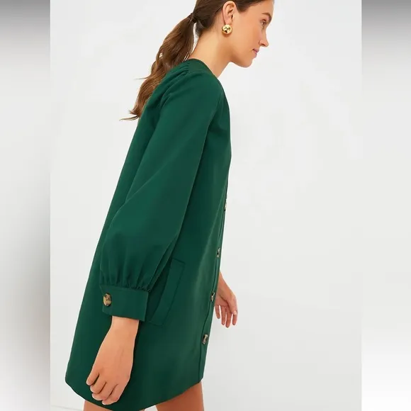Dark Green Blake Dress