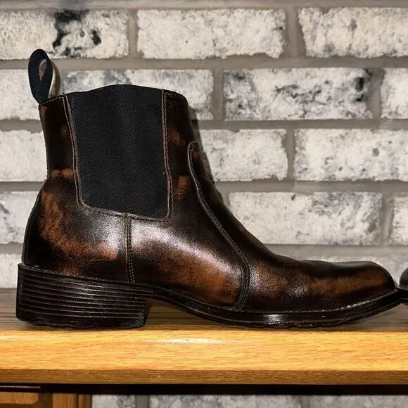 Dexter USA 11 Men’s Chelsea Genuine Leather Slip on Pull on Ankle Boots