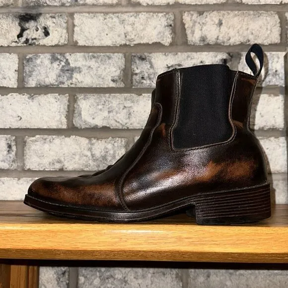 Dexter USA 11 Men’s Chelsea Genuine Leather Slip on Pull on Ankle Boots
