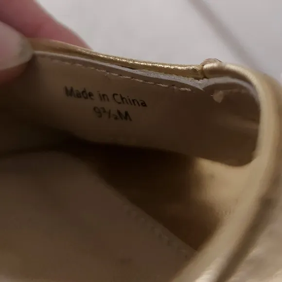 Diane Von Furstenberg Sudan Patent Leather Espadrille Wedge US 9.5 M