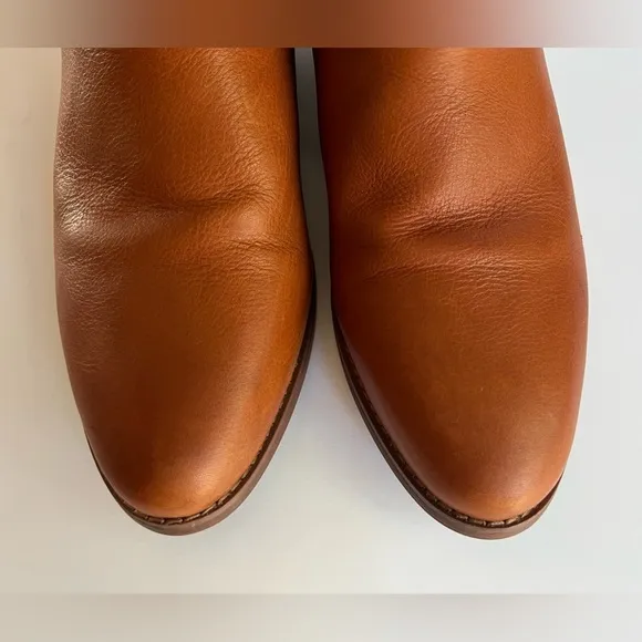 Dingo Lefty Camel Cowboy Boots Men’s 8 Cognac Tan Leather Western Footwear