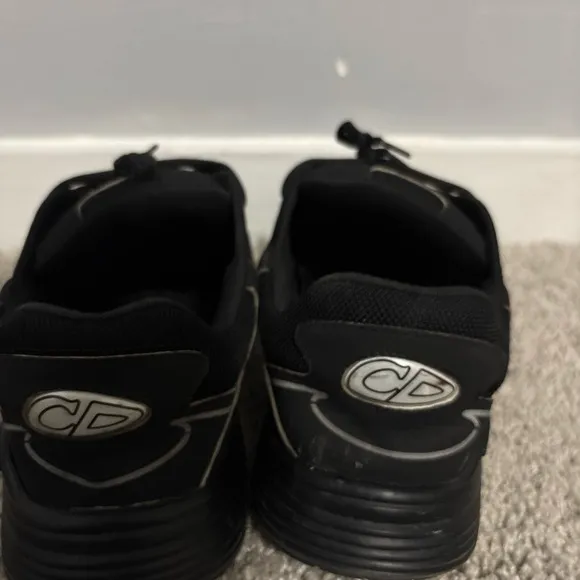 Dior Black Sneakers with Cushioned Sole and Breathable Design