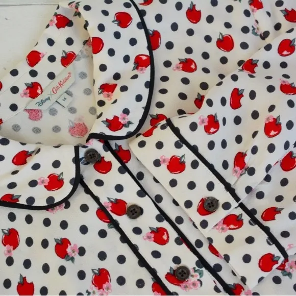 Disney x Cath Kidston Snow White Apple Polka Dot Dress NWT Size 12