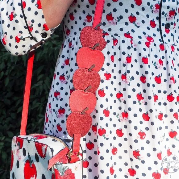 Disney x Cath Kidston Snow White Apple Polka Dot Dress NWT Size 12
