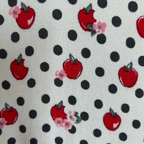 Disney x Cath Kidston Snow White Apple Polka Dot Dress NWT Size 12