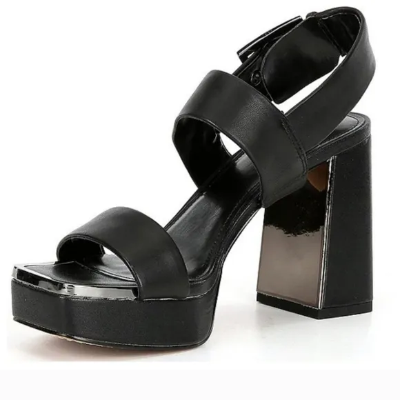 DKNY Women's Everyday Bibiana-Platform S Heeled Sandal