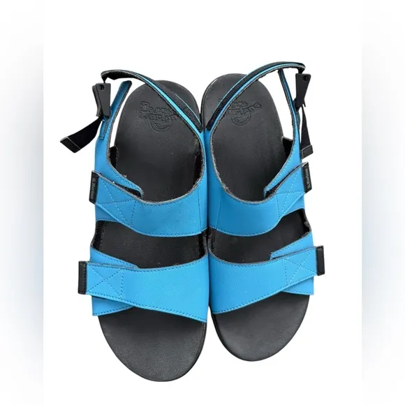 Doc Dr. Martens Crewe Blue Double Strap Sandals Size US 13 EU 47 Men’s AW004