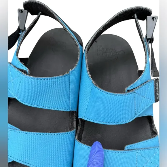 Doc Dr. Martens Crewe Blue Double Strap Sandals Size US 13 EU 47 Men’s AW004