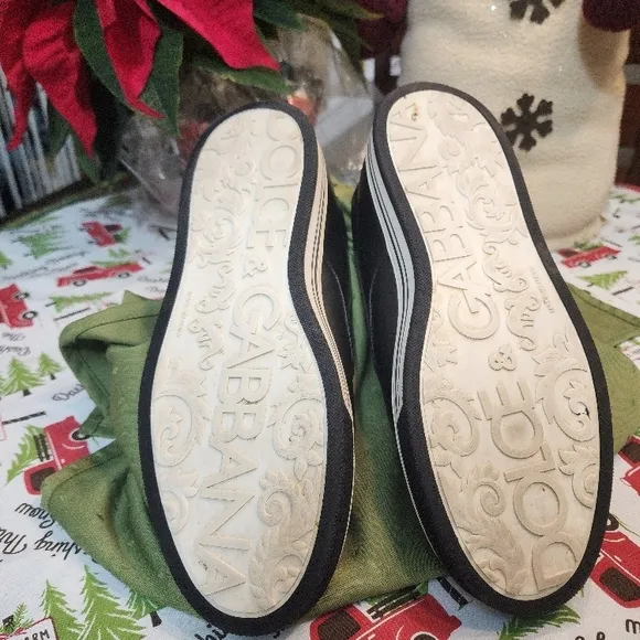 Dolce &amp; Gabbana Black Sneakers Men's size   8