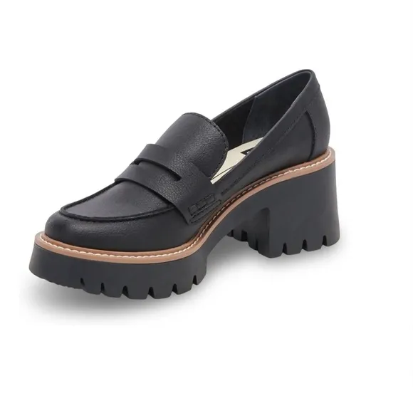 Dolce Vita Loafers Hogan Heels in black Stella size: 9.5