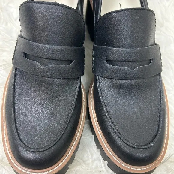 Dolce Vita Loafers Hogan Heels in black Stella size: 9.5