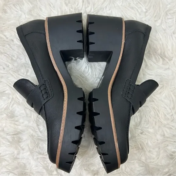 Dolce Vita Loafers Hogan Heels in black Stella size: 9.5