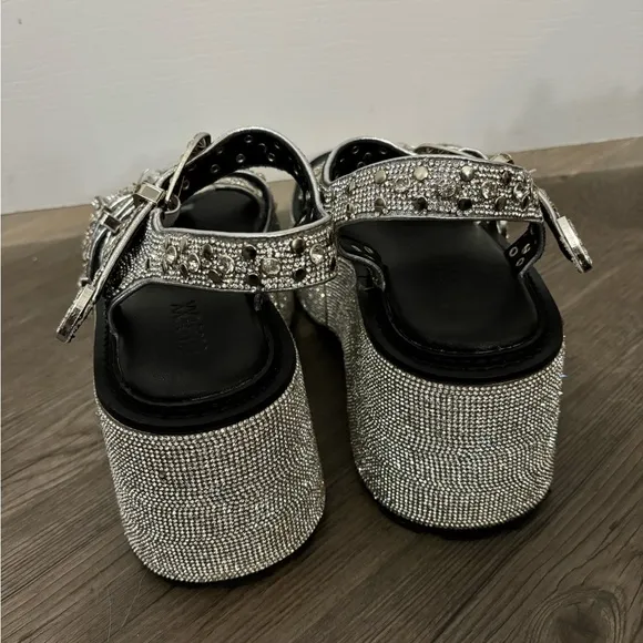 Dolls Kill / Club Exx Radiant Western Platform Sandals