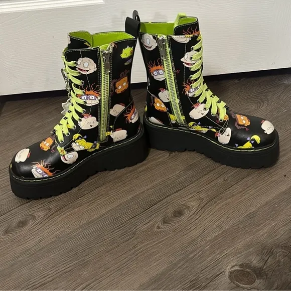 Dolls Kill x Rugrats | NWOB All Growed Up Combat Boots