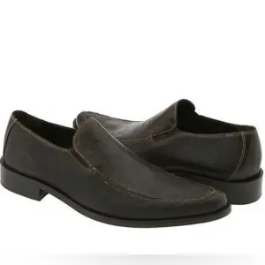 Donald J. Pliner JADOR LOAFER Slip-On with Polished Finish EUC Men Size 10.5M