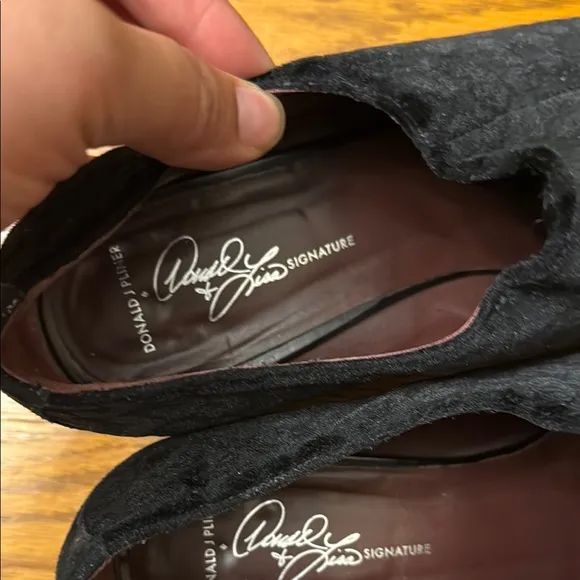 Donald J Pliner Signature leopard print shoes