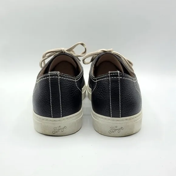 Dooney &amp; Bourke Lewis Shoes Leather Lace Up Black Henrys