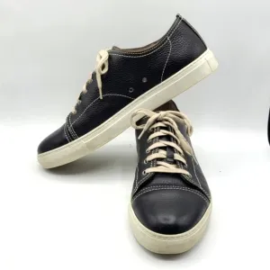 Dooney &amp; Bourke Lewis Shoes Leather Lace Up Black Henrys