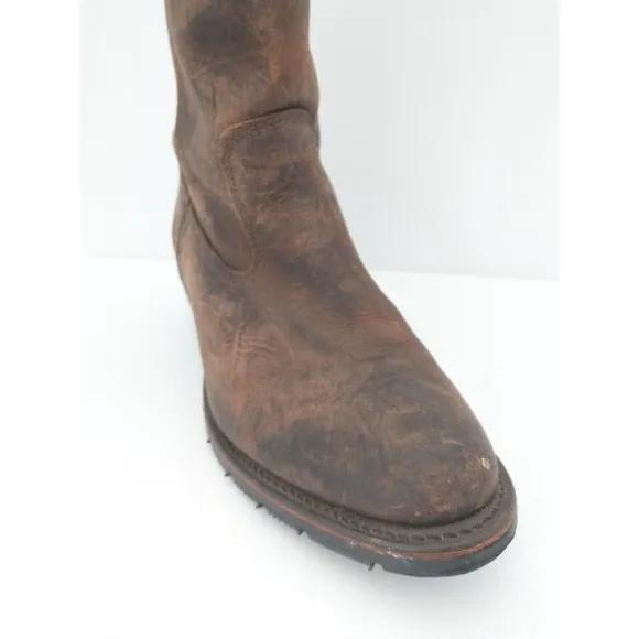 Double H Ranch Wellington Boots Men's Sz 8 EE 2522  AG7 Pull On Western USA