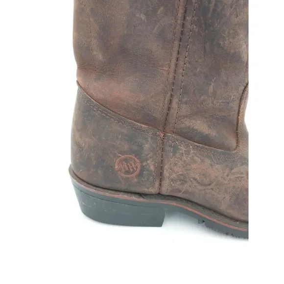 Double H Ranch Wellington Boots Men's Sz 8 EE 2522  AG7 Pull On Western USA
