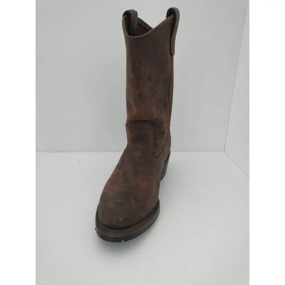 Double H Ranch Wellington Boots Men's Sz 8 EE 2522  AG7 Pull On Western USA