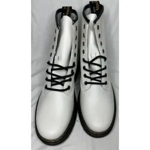 Dr. Doc Martens‎ Zavala Air Wair White/Black Combat Boots Women’s Size 9