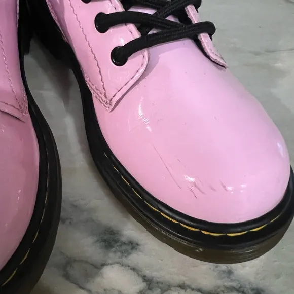 Dr. Martens 1460 Pink Patent Boots