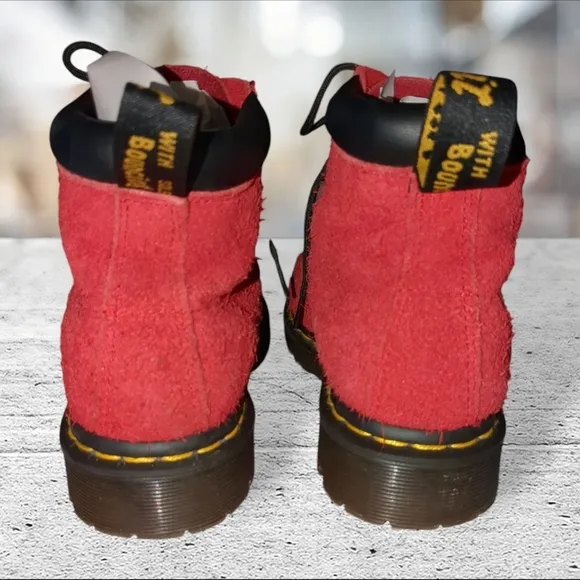 Dr. Martens docs Dm's 939 red ben suede hiker size 9L 8M