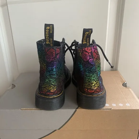 Dr. Martens Kids Toddler Multicolor Boots - SZ 12