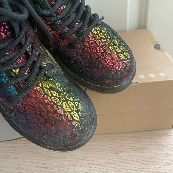 Dr. Martens Kids Toddler Multicolor Boots - SZ 12