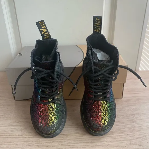 Dr. Martens Kids Toddler Multicolor Boots - SZ 12