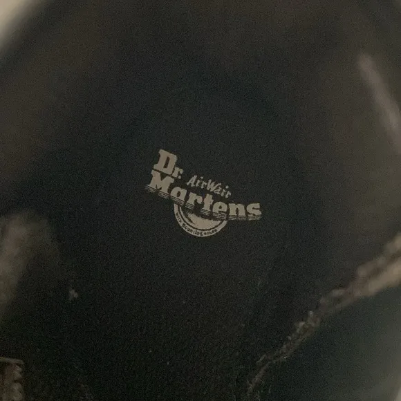 Dr. Martens little kids Black Patent Leather Boots