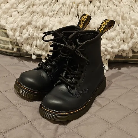 Dr. Martens Navy Blue Boots