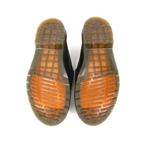 Dr. Martens Penton Floral Loafers NEW Black Leather Jacquard Slip On Shoes Sz 7