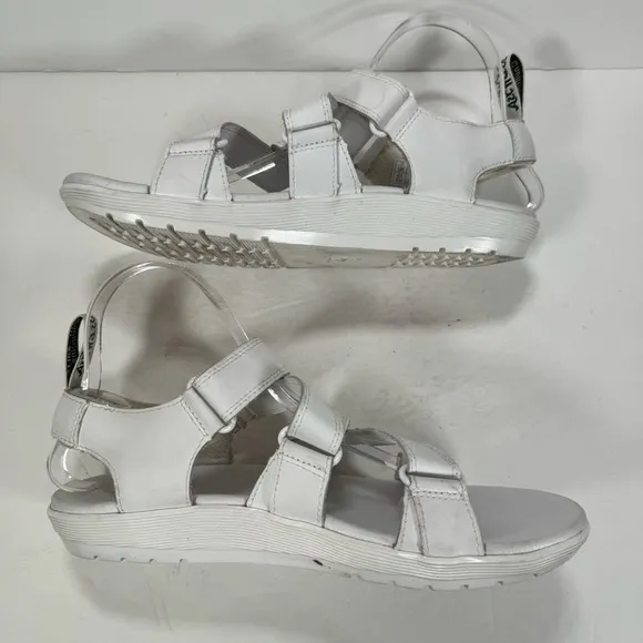Dr. Martens Redfin White Leather Strappy Sandals Women’s Size 9